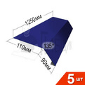 Карнизная планка RAL 5002 110х90мм 1250мм 135° Комплект 5шт превью 1